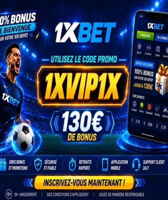 avatar code promo 1xbet Tunisie valide