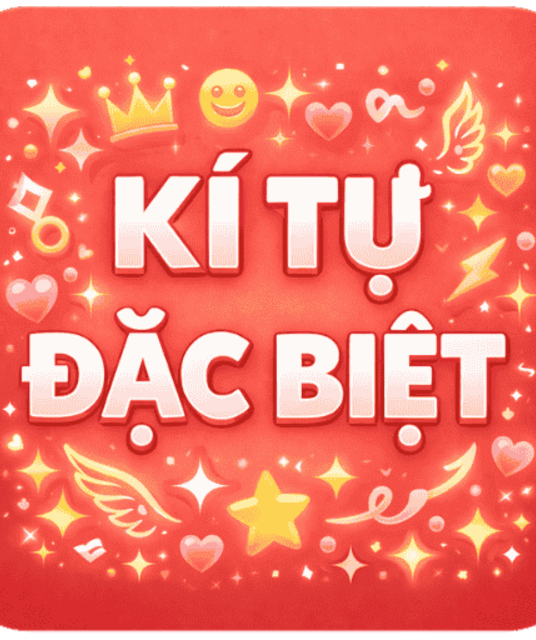 avatar Kí tự đặc biệt
