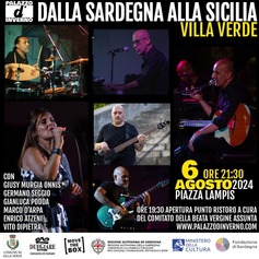 Concerto &quot;Dalla Sardegna alla Sicilia&quot;. Un viaggio nella musica d’autore