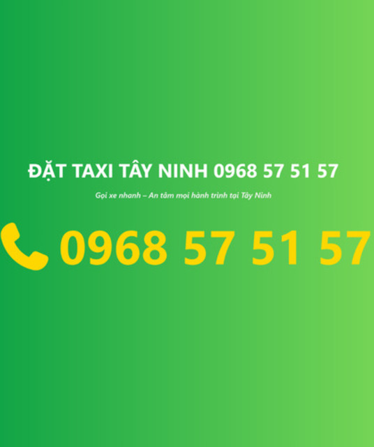 avatar Đặt Taxi Tây Ninh