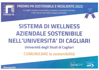 Sistema di Wellness Aziendale Sostenibile nell’Universita’ di Cagliari - Essere genitore senza rinunciare allo studio di qualità