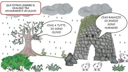 Il Nuraghe e l&#39;Olivo