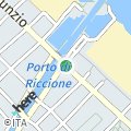 Mappa OpenStreet - Riccione, Rimini, Emilia Romagna